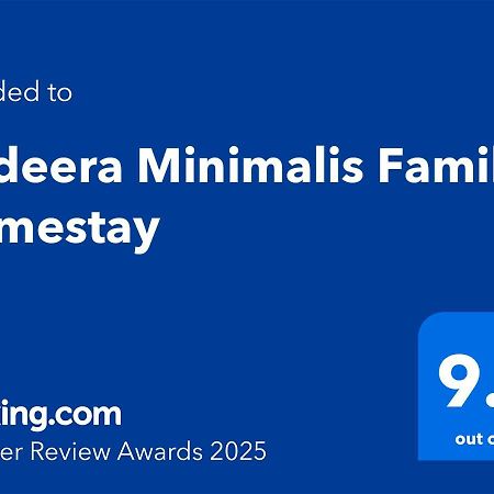 Hadeera Minimalis Family Homestay Куала-Тренгану Экстерьер фото